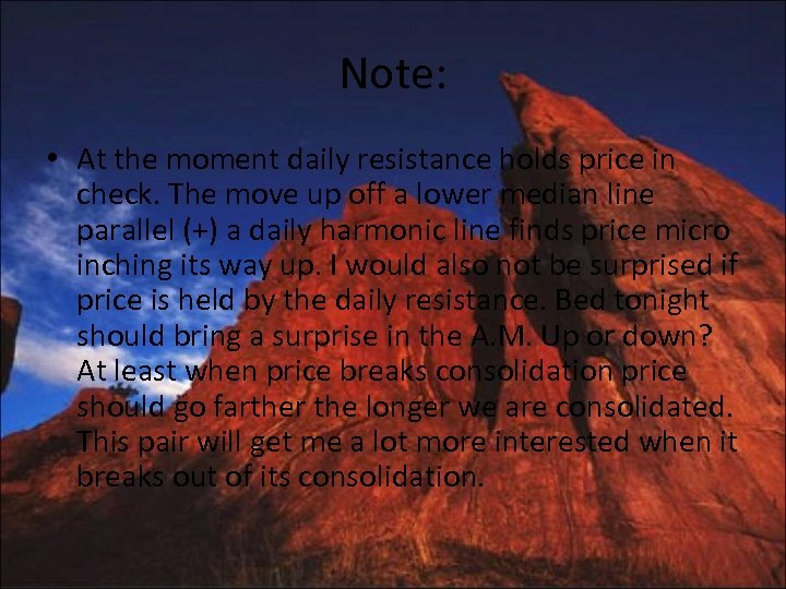 Note: • At the moment daily resistance holds price in check. The move up