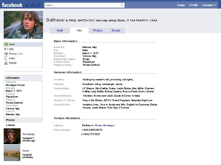 facebook Wall Photos Flair Boxes John F. Kennedy Balthasar is FREE. WATCH OUT. Next