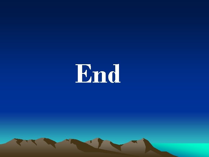 End 