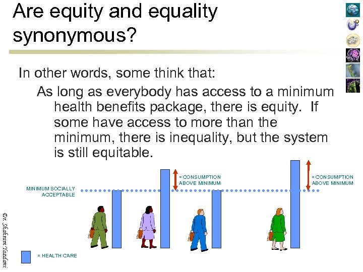 Are equity and equality synonymous? In other words, some think that: As long as