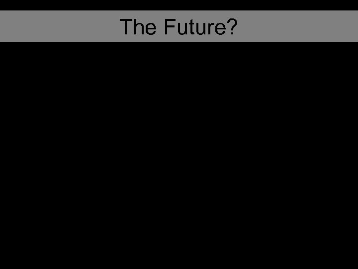 The Future? 