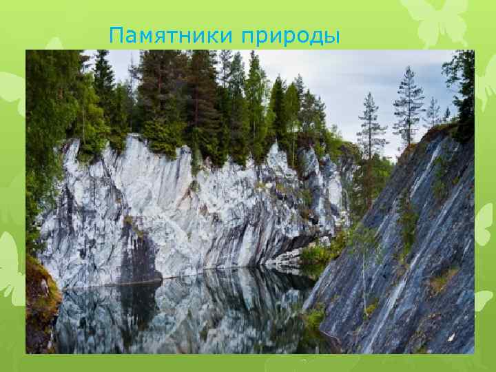 Памятники природы 