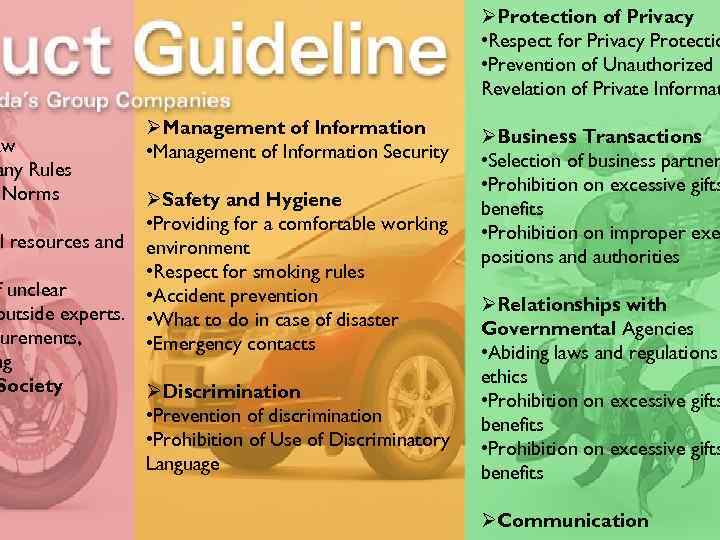 aw any Rules Norms ØProtection of Privacy • Respect for Privacy Protectio • Prevention