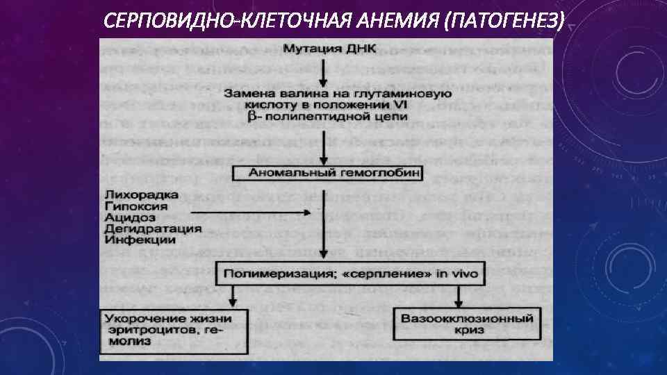 Серповидноклеточная анемия клиническая картина