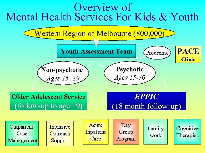 Overview of Mental Health Services For Kids & Youth Western Region of Melbourne (800,