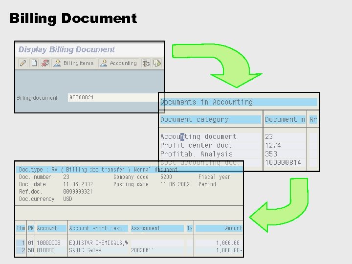 Billing Document 