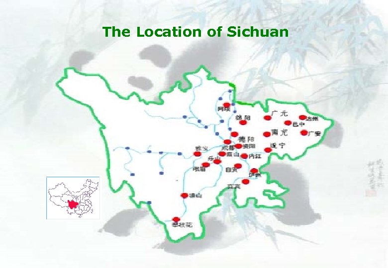 The Location of Sichuan 
