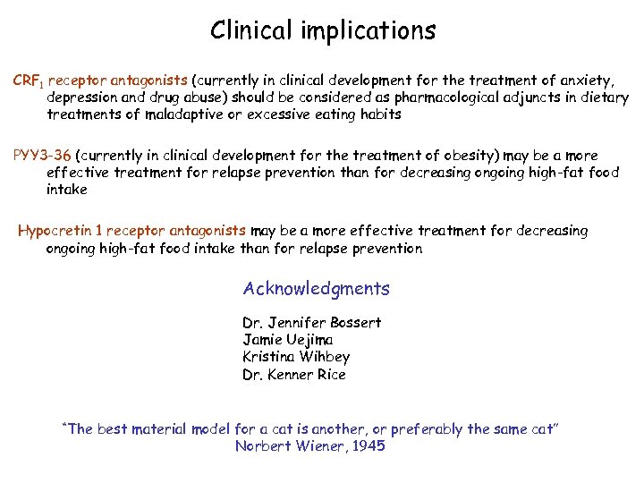 Clinical implications CRF 1 receptor antagonists (currently in clinical development for the treatment of