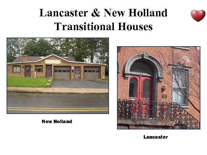 Lancaster & New Holland Transitional Houses New Holland Lancaster 