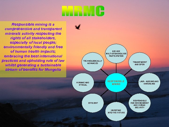 Responsible mining is a comprehensive and transparent minerals activity respecting the rights of all
