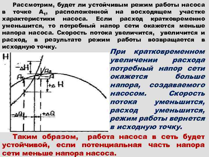 Режимы насоса. Характеристика лопастного насоса. Оптимальный режим работы насоса. Снятие характеристики центробежного насоса. Параметры работы насосов.