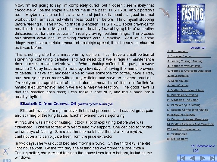 Now, I'm not going to say I'm completely cured, but it doesn't seem likely