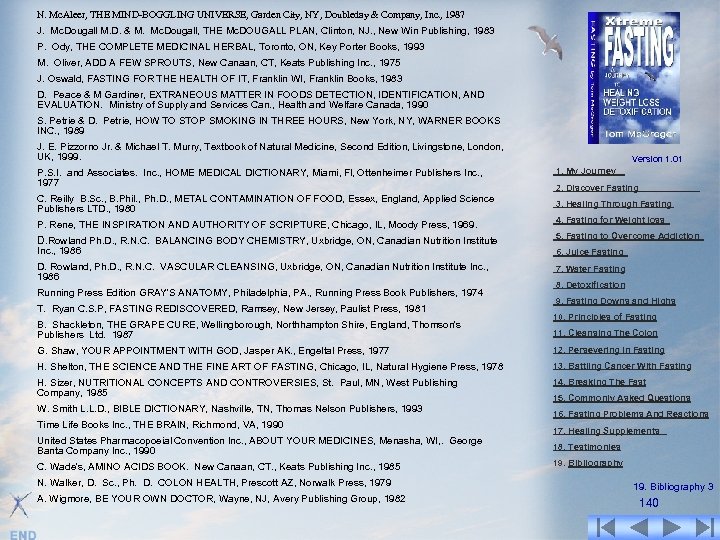 N. Mc. Aleer, THE MIND-BOGGLING UNIVERSE, Garden City, NY, Doubleday & Company, Inc. ,