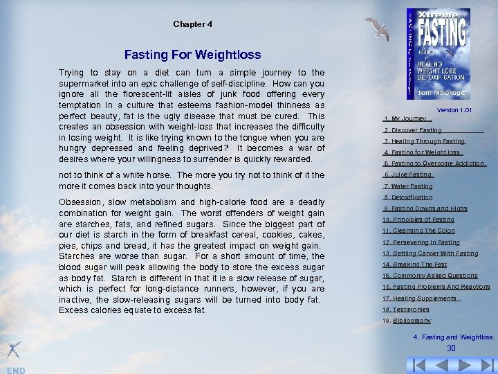 Chapter 4 Fasting For Weightloss Trying to stay on a diet can turn a