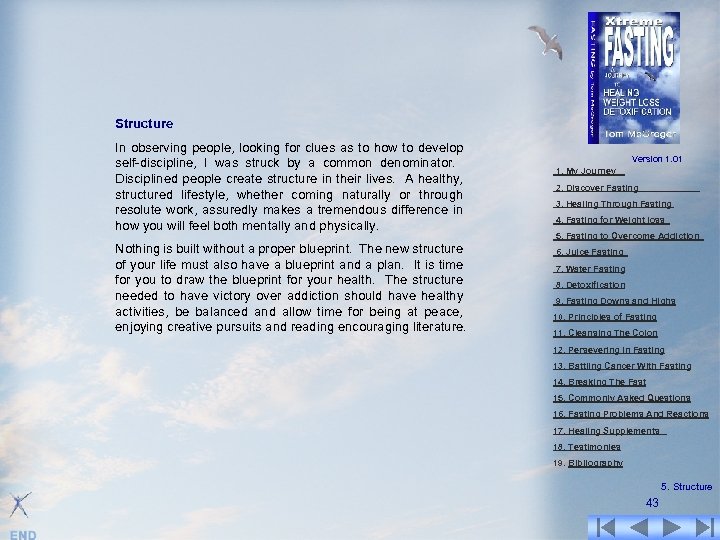 Structure In observing people, looking for clues as to how to develop self-discipline, I