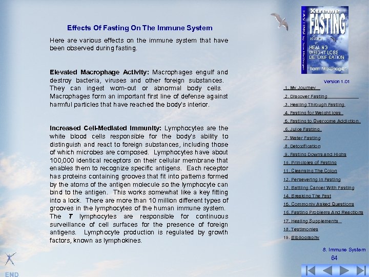 Effects Of Fasting On The Immune System Here are various effects on the immune
