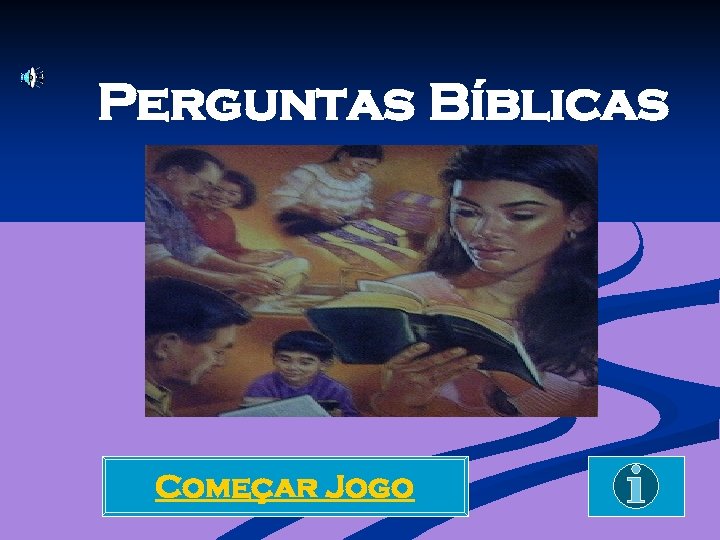 Perguntas Bíblicas Começar Jogo 