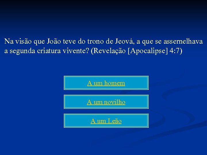 Na visão que João teve do trono de Jeová, a que se assemelhava a