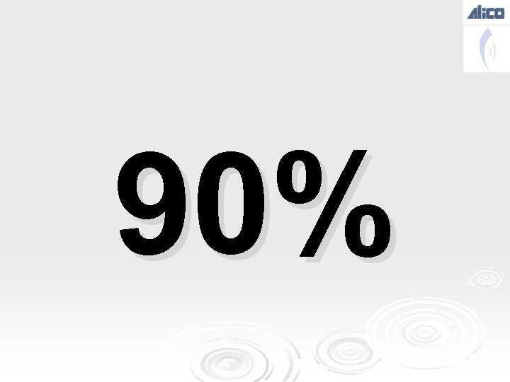 90% 