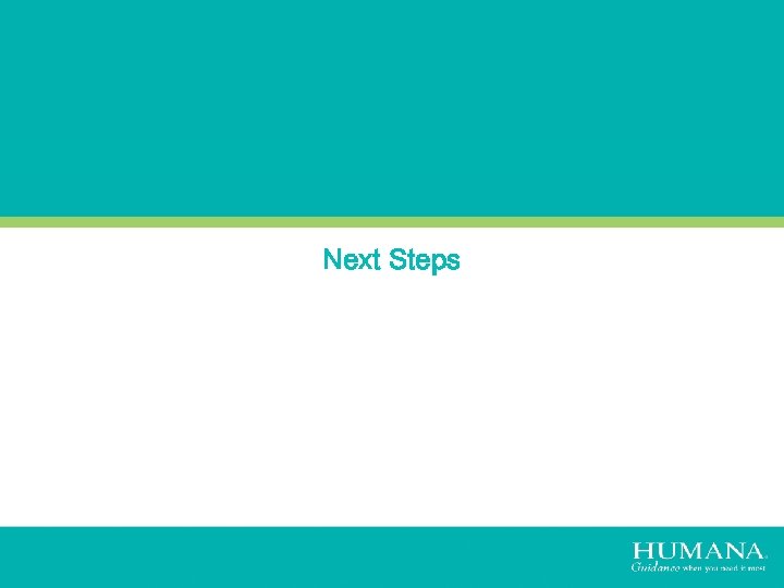 Next Steps 23 