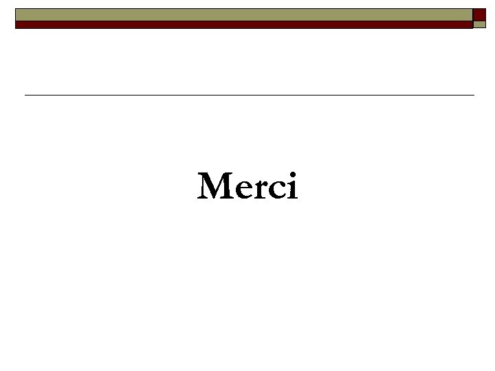 Merci 