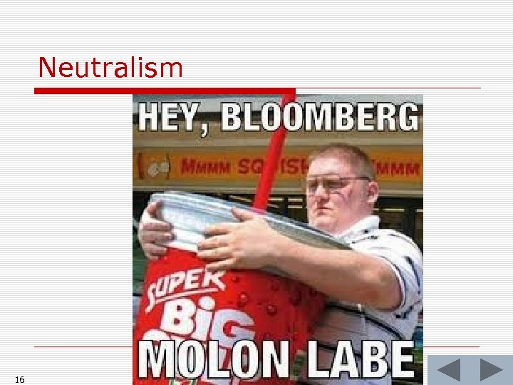 Neutralism 16 