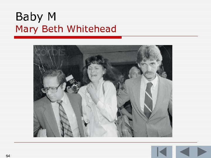 Baby M Mary Beth Whitehead 64 