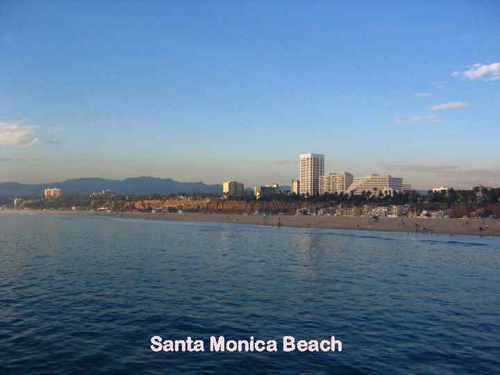 Santa Monica Beach 