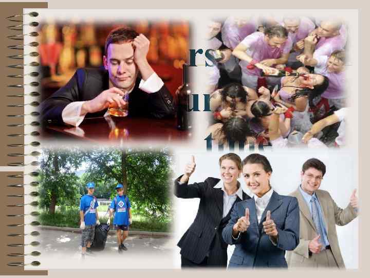 Teenagers’ leisure time 