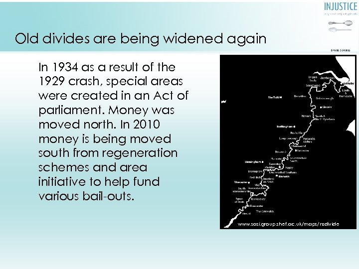 Old divides are being widened again In 1934 as a result of the 1929