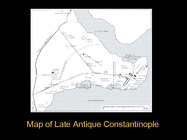 Map of Late Antique Constantinople 