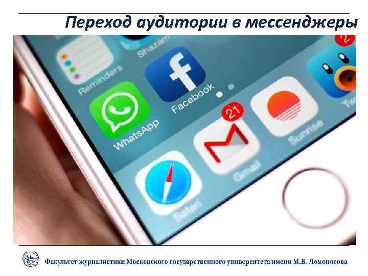 Переход аудитории в мессенджеры 