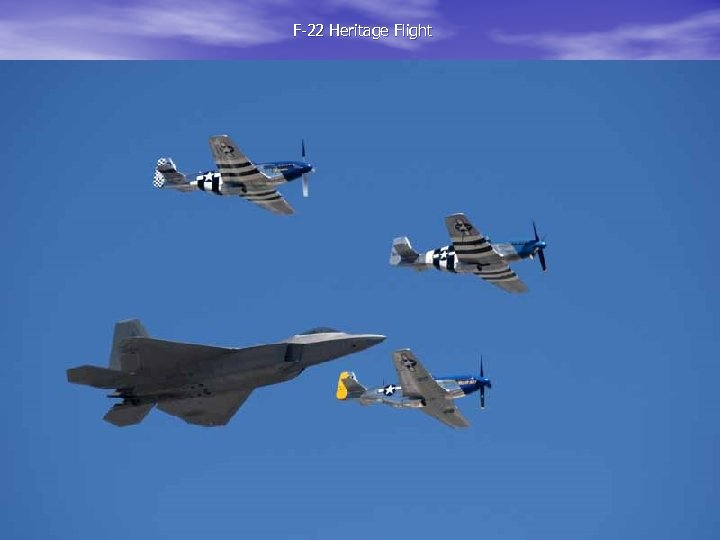 F-22 Heritage Flight 
