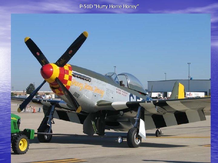 P-51 D “Hurry Home Honey” 