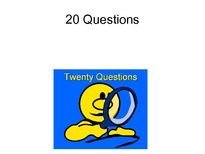 20 Questions 