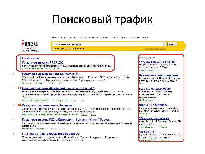 Поисковый трафик 