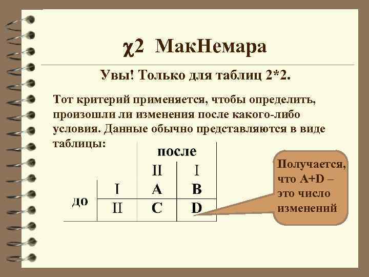 Определить происходить. Критерий МАКНЕМАРА. Критерий Мак Нимара. Критерий Мак немара таблица. Критерий Мак немара пример.