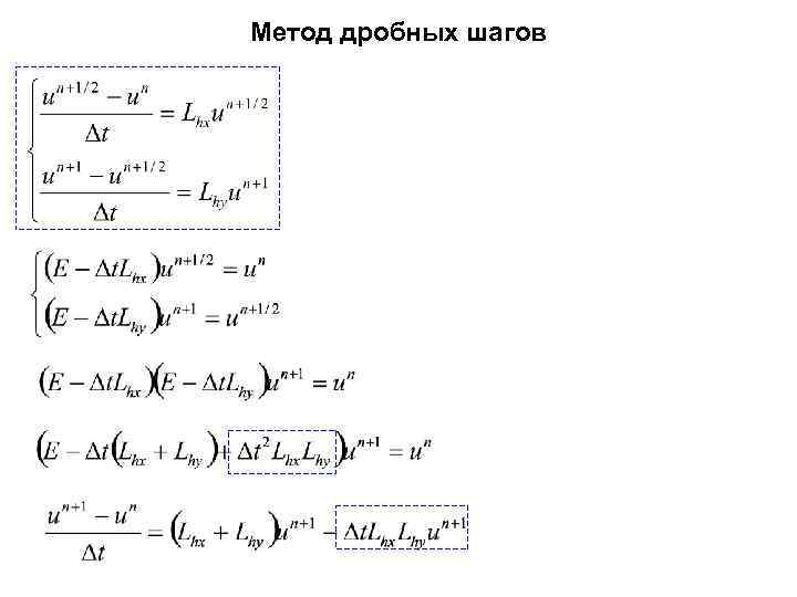 Метод дробных шагов 
