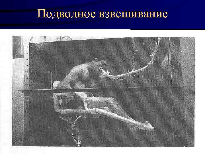 Подводное взвешивание 17. 02. 2018 18 