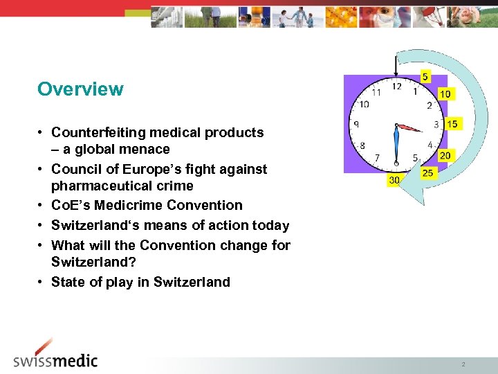 Overview • Counterfeiting medical products – a global menace • Council of Europe’s fight