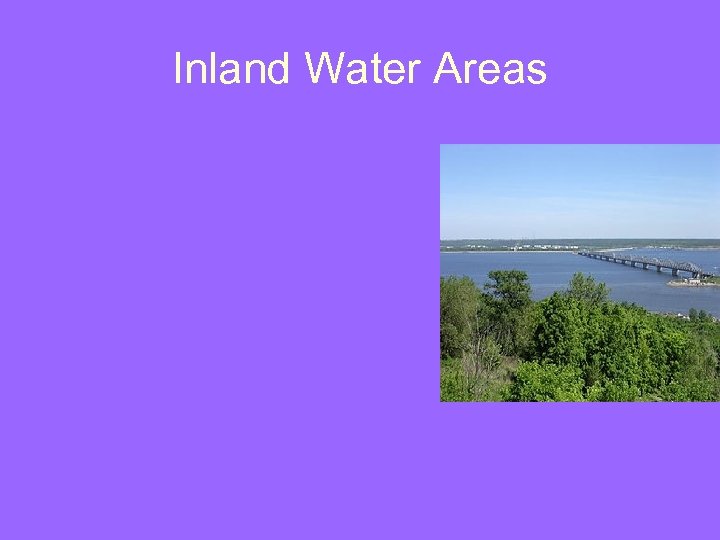 Inland Water Areas 