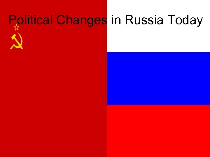 Political Changes in Russia Today 