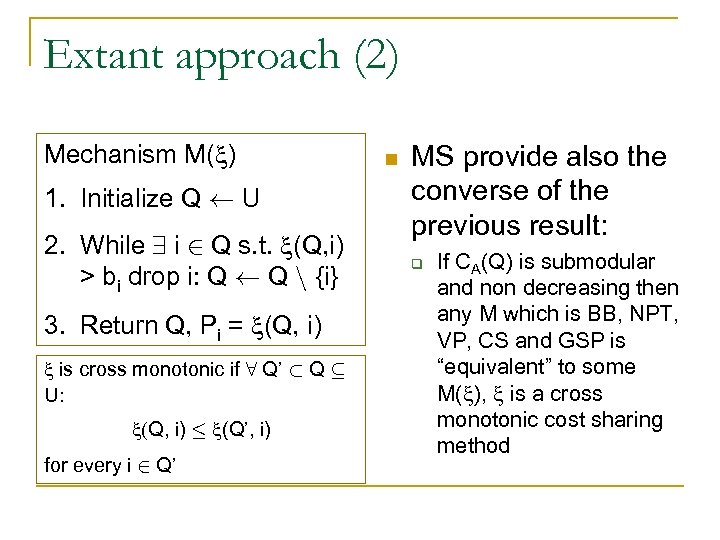 More Powerful And Simpler Cost Sharing Methods Carmine Ventre