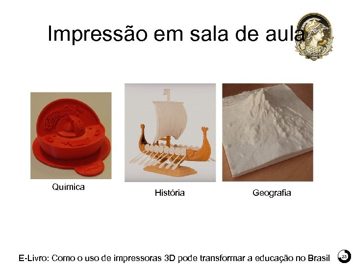 Impressão em sala de aula Química História Geografia E-Livro: Como o uso de impressoras