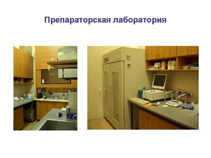 Препараторская лаборатория 
