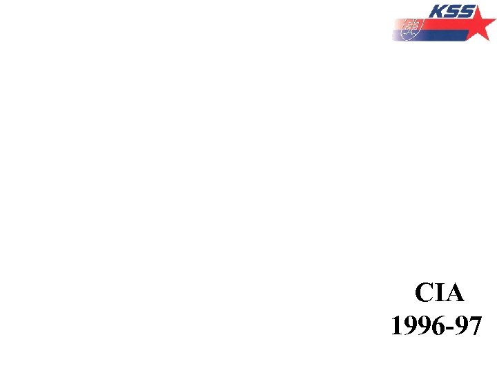 CIA 1996 -97 