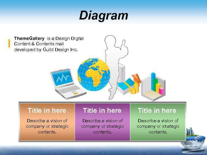 Diagram Theme. Gallery is a Design Digital Content & Contents mall developed by Guild