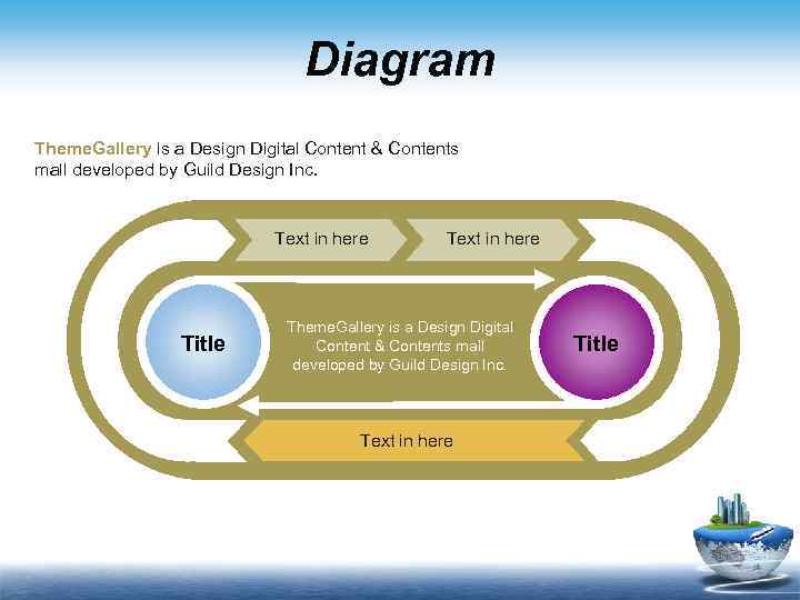 Diagram Theme. Gallery is a Design Digital Content & Contents mall developed by Guild