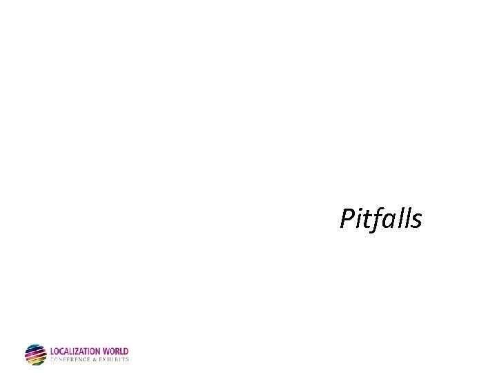 Pitfalls 