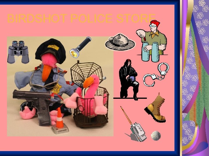 BIRDSHOT POLICE STORE 